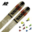 K2 ケーツー スキー板 メンズ レディース 2025 CRESCENDO + ATTACK 14 ビンディング セット 取付無料