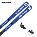 SALOMON サロモン スキー板 キッズ ジュニア <2026> S/RACE FIS GS JR 187 27m 【U16】 + ICON RS 16 プレ...
