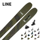 スキー板 LINE ライン メンズ レディース <2024> BLADE OPTIC 104 / A230301401 + GRIFFON 13 ビンディング ...