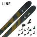 スキー板 LINE ライン メンズ レディース <2024> BLADE OPTIC 96 / A230301501 + SQUIRE 11 ビンディング セッ...