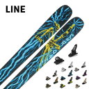 スキー板 LINE ライン メンズ レディース <2024> CHRONIC 101 / A230300501 + GRIFFON 13 ビンディング セット ...