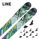 スキー板 LINE ライン メンズ レディース <2024> PANDORA 94 / A230302101 + SQUIRE 11 ビンディング セット 取付...