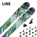 スキー板 LINE ライン メンズ レディース <2024> PANDORA 94 / A230302101 + GRIFFON 13 ビンディング セット 取...