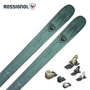 ROSSIGNOL ロシニョール スキー板 メンズ レディース<2025>SENDER 106 / RANMI01 + ATTACK LYT 11 GW ビンデ...