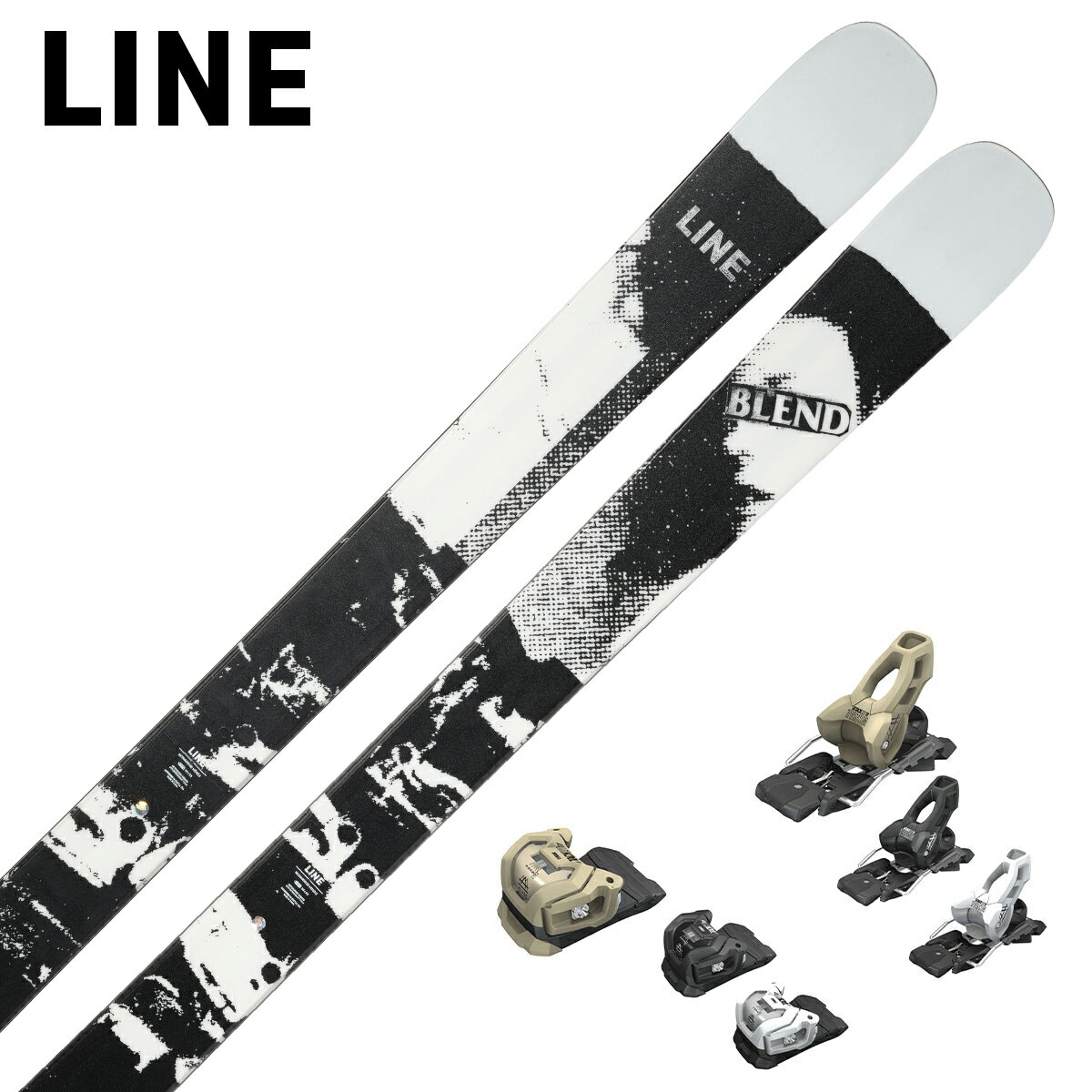 LINE ライン スキー板 メンズ レディース＜2025＞ BLEND + ATTACK LYT 1 ...