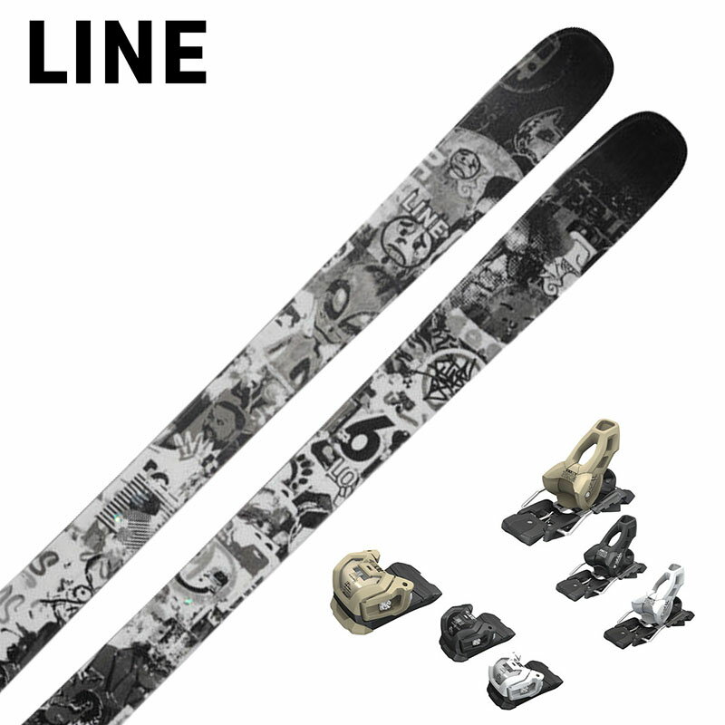 LINE ライン スキー板 メンズ レディース＜2025＞ CHRONIC 101 + ATTACK ...