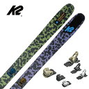 スキー板 メンズ レディース K2 ケーツー<2023>POACHER / S220301701 + ATTACK LYT 11 GW ビンディング セット 取...