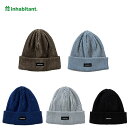 inhabitant インハビタント スキー ヘッドウェア ニット帽 メンズ レディース<2025>ISM24HW51 / inhabitant LOGO KN...