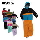 スキーウェア キッズ スノーウェア ジュニア レセーダ RESEEDA 上下セット<2025> JUNIOR SUIT / RES77200