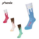 PHENIX フェニックス スキー ソックス キッズ ジュニア<2025>ESG24SO90 / Melty Ice Cream Junior Socks