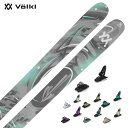 VOLKL フォルクル スキー板 メンズ レディース <2025> REVOLT 104 + SQUIRE 11 ビンディング セット 取付無料 グリップウォー...