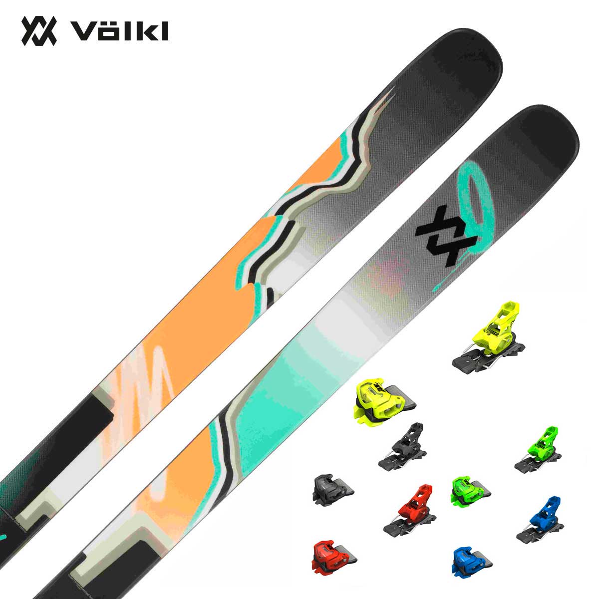 VOLKL フォルクル スキー板 メンズ レディース ＜2025＞ REVOLT 84 + ＜25＞ATTACK 14 ビンディング セット 取付無料