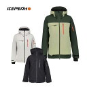 ICEPEAK アイスピーク スキーウェア ジャケット メンズ <2025> ICEPEAK CALE / M WADDED JACKET 656221547