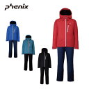 スキーウェア メンズ 上下セット フェニックス PHENIX <2025>PSM242P41 / 2Line Color Zipper Two-piece