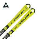 スキー板 FISCHER フィッシャー キッズ ジュニア <2025> RC4 WORLDCUP SL JR. + RC4 Z11 FREEFLEX [A110...