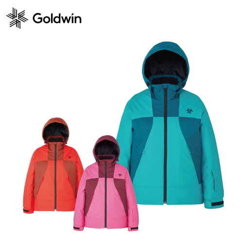 スキーウェア キッズ ジュニア ゴールドウィン Goldwin ジャケット 2025 Jr. 2-tone Color Jacket / GJ14301 スキーウェア キッズ ジュニア ゴールドウィン Goldwin ジャケット 2025 Jr. 2-tone Color Jacket / GJ14301