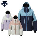 スキーウェア レディース スキージャケット デサント DESCENTE 2025 DW4FJK54L / S.I.O INSULATED WMNS JACKET