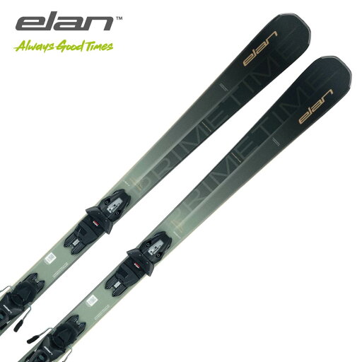 ELAN エラン スキー板 メンズ レディース 2025 PRIMETIME 22 BLACK POWER SHIFT + EL 10.0 GW プレート/ビンディング セット 取付無料 グリップウォーク対応 ELAN エラン スキー板 メンズ レディース 2025 PRIMETIME 22 BLACK POWER SHIFT + EL 10.0 GW プレート/ビンディング セット 取付無料 グリップウォーク対応