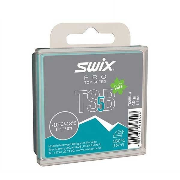 SWIX スウィックス ワックス PRO Top Speed TSB TS05B-4 TS5 ブラック 40g 固形 スキー スノーボード スノボ