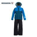 スキーウェア キッズ スノーウェア ジュニア ROSSIGNOL ロシニョール 上下セット 2024 JR BOY SUIT / RLMJS01