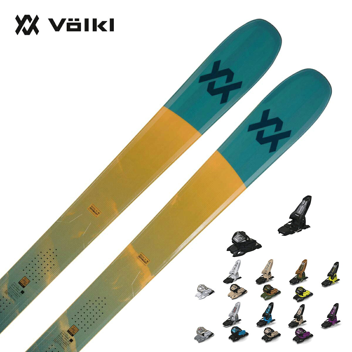 VOLKL �ե��륯�� �������� ��� ��ǥ�������2026��BLAZE 104 TEAL [V2510132.000] + �ޡ����� GRIFFON 13 ...