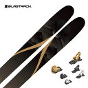 BLASTRACK ブラストラック スキー板 メンズ レディース<2026>MASSIVE106 + チロリア ATTACK LYT 11 GW ビンディング セット 取付無料