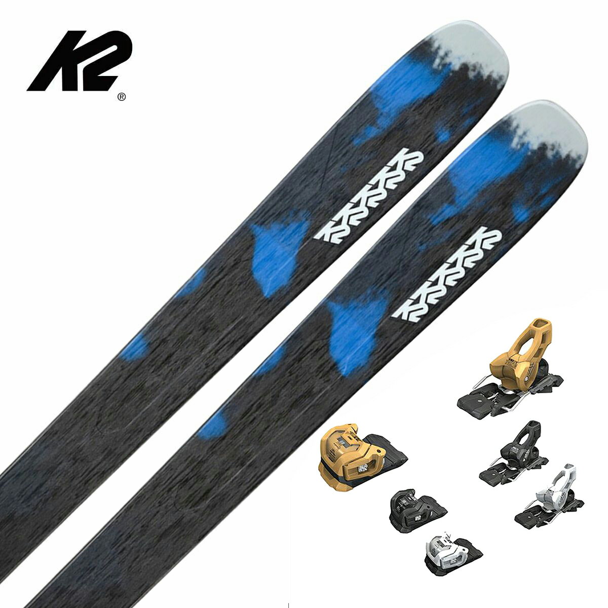 K2 ケーツー スキー板 メンズ レディース 2025 MINDBENDER 99Ti [KS240118] + ＜26＞ATTACK LYT 11 GW ビンディング セット 取付無料 グリップウォーク対応