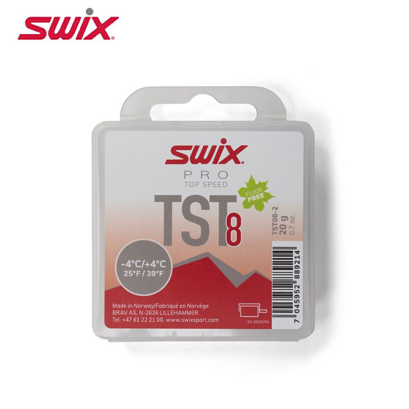 SWIX スウィックス ワックス TS8 TS ターボレッド20g 固形