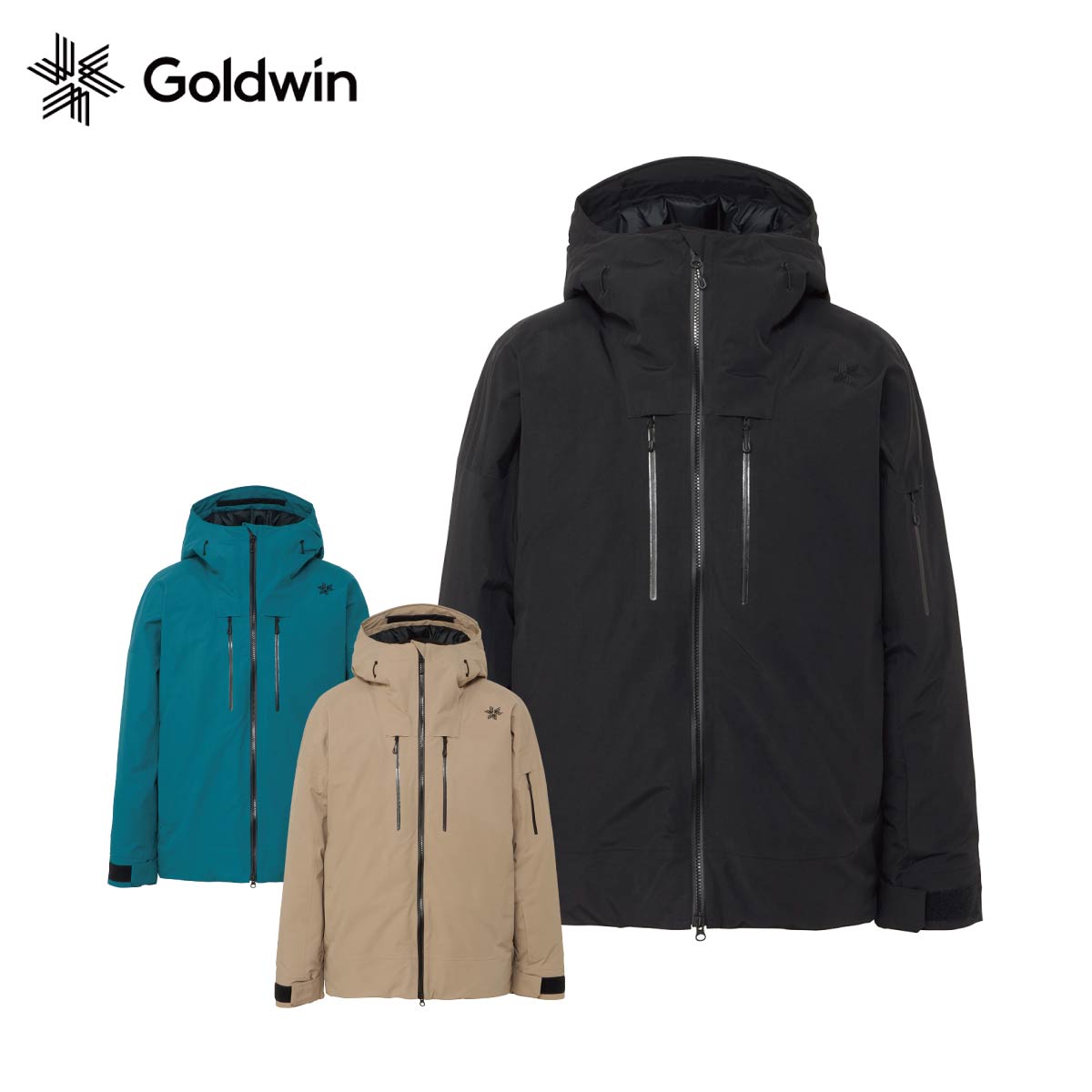スキーウェア ゴールドウイン メンズ スキージャケット Goldwin ゴアテックス 2025 GORE-TEX 2L 4-way Jacket / G14300【GORE-TEX】