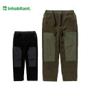 INHABITANT インハビタント ロングパンツ <2024> ISM23PA50 / BOA FLEECE LONG PANTS