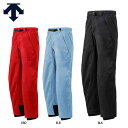 スキーウェア スキーパンツ デサント パンツ DESCENTE メンズ レディース <2023>S.I.O SHELL PANTS/DWUSJD67 旧モデル【MUJI】