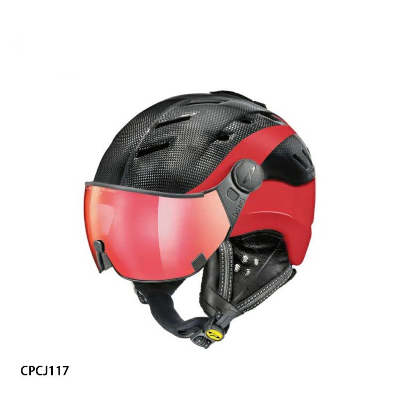 CP シーピー スキーヘルメット バイザー付き メンズ レディース ＜2025＞ CAMURAI CARBON SRS / CPCJ117 日本正規品【偏光】 2