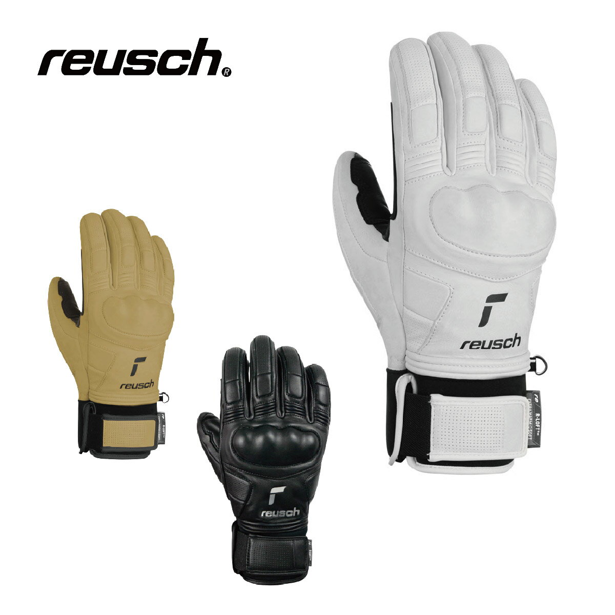 スキー グローブ メンズ レディース REUSCH ロイシュ ＜2025＞REUSCH OVERLORD 6201105 日本正規品