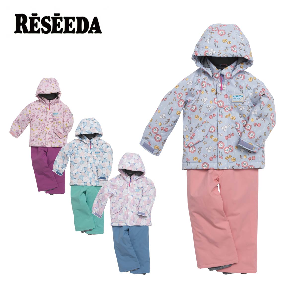 スキーウェア キッズ スノーウェア ジュニア レセーダ RESEEDA 上下セット＜2025＞ TODDLER SUIT / RES57004【GARA】【上下セット ジュニア】