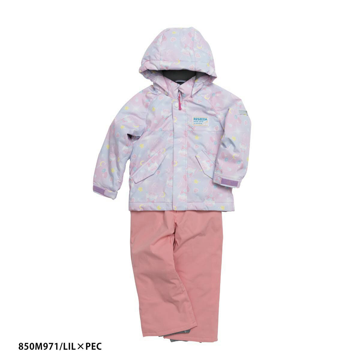 スキーウェア キッズ スノーウェア ジュニア レセーダ RESEEDA 上下セット＜2025＞ TODDLER SUIT / RES57005【GARA】【上下セット ジュニア】 3