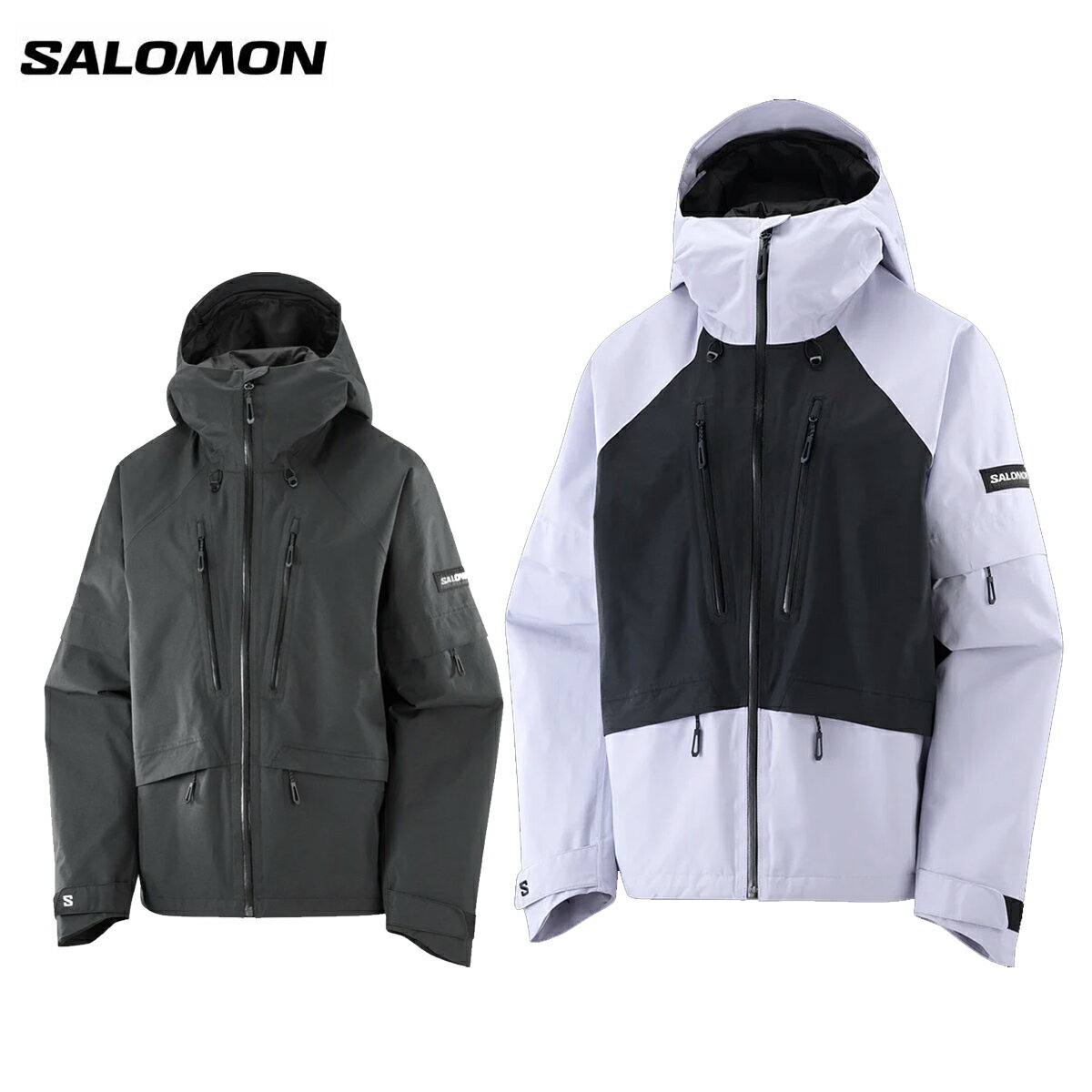 SALOMON サロモン スキーウェア ジャケット レディース＜2026＞VENOM FULL ZIP JKT W【ファスナー付き】