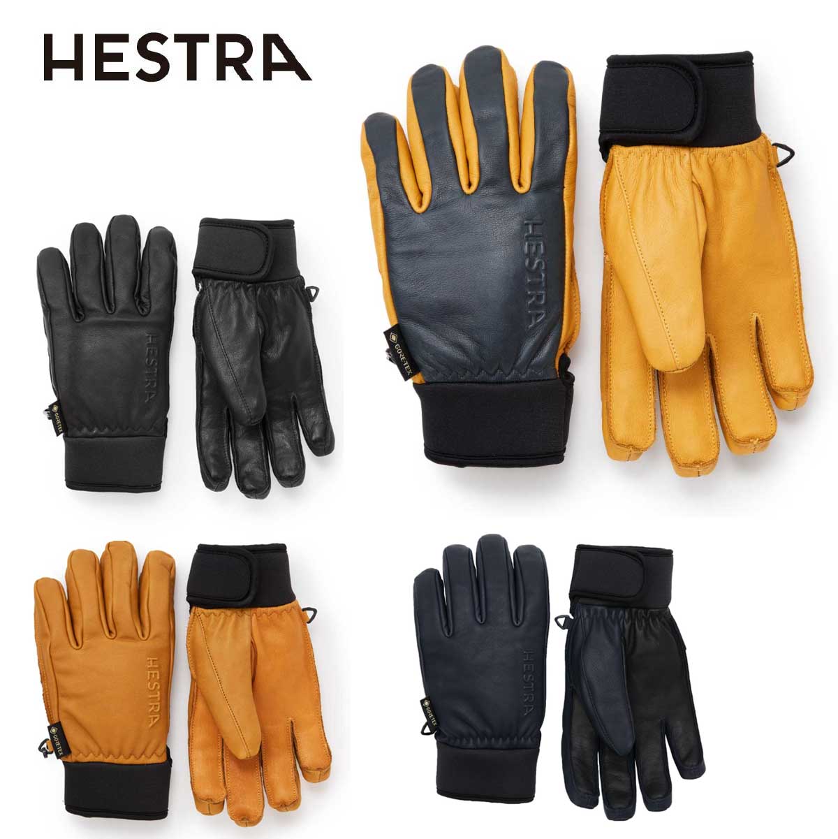 HESTRA ヘストラ スキー グローブ メンズ レディース＜2026＞ 31910 / Omni GTX Full Leather / オムニ ジーティーエックス フルレザー 【GORE-TEX】 2026 Newモデル 日本正規品