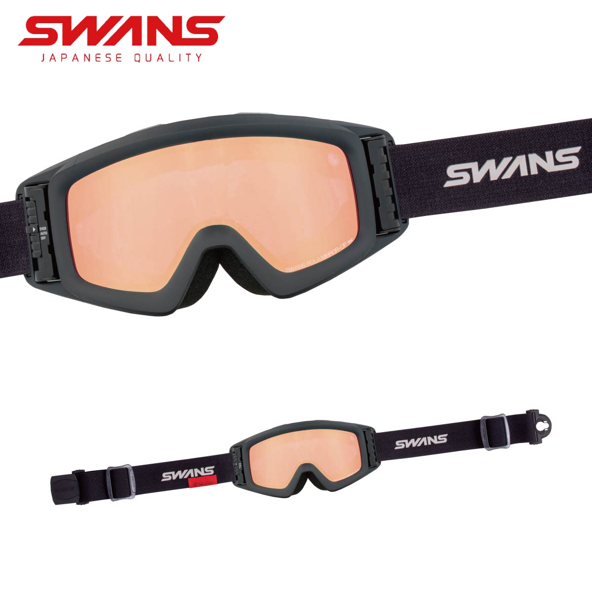 スキーゴーグル スワンズ ゴーグル スキー SWANS メンズ レディース 2025 HELI-TBS / ヘリ ティービーエス / HELI-MPDTBS-N...