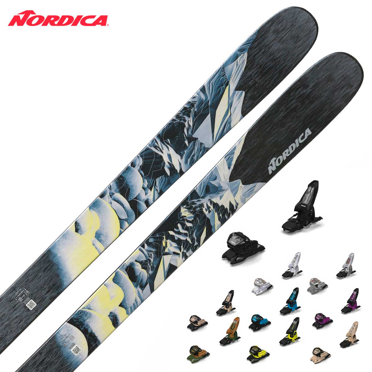 NORDICA ノルディカ スキー板 メンズ レディース ＜2025＞ Enforcer 104 + GRIFFON 13【金具付き・取付送料無料】