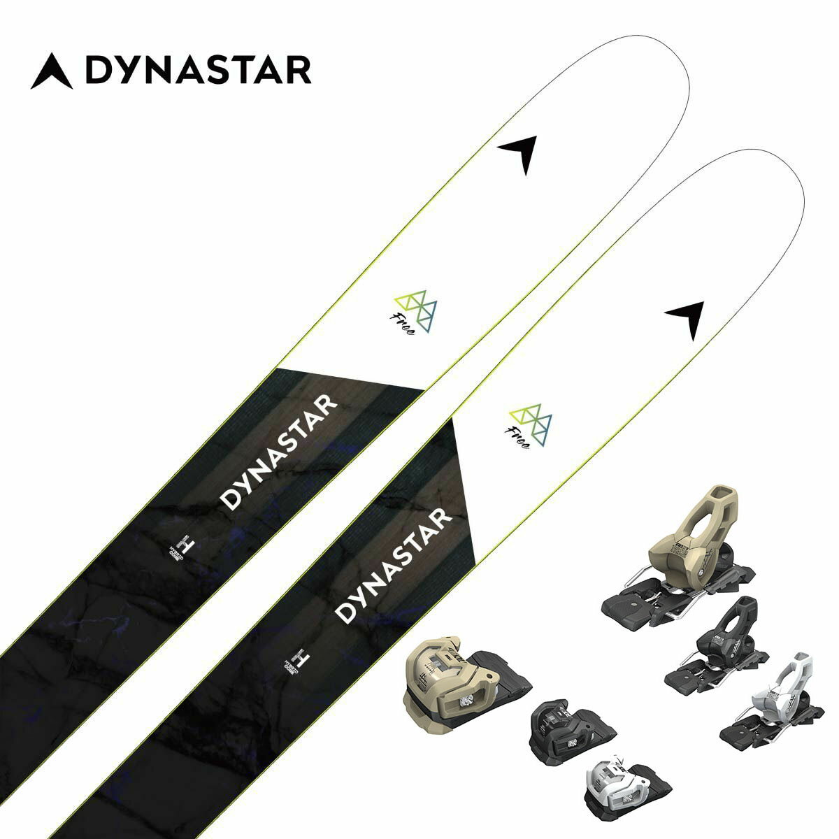 DYNASTAR ディナスター スキー板 メンズ レディース ＜2025＞ M-FREE 99 + ＜26＞ATTACK LYT 11 GW ビンディング セット 取付無料 グリップウォーク対応