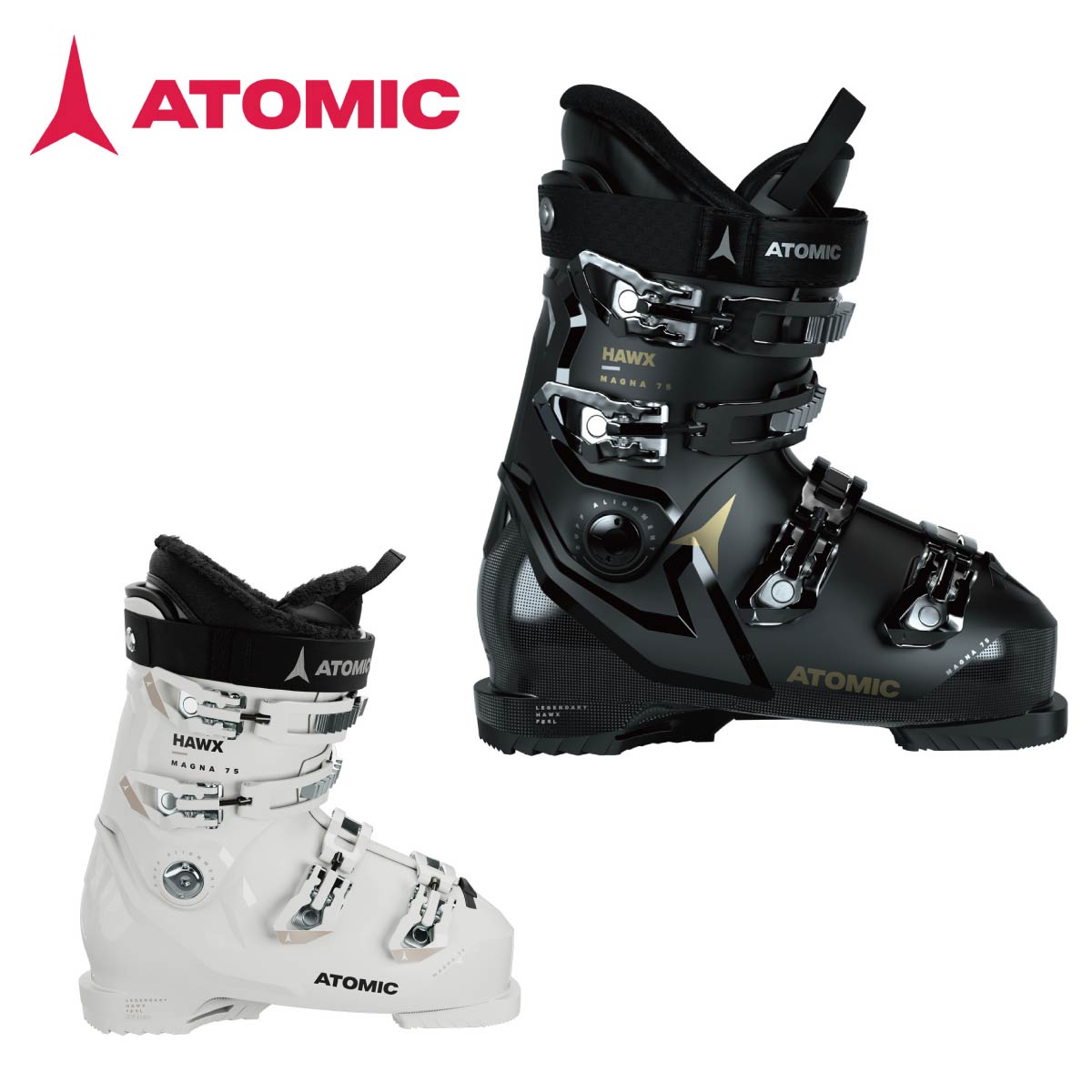 ATOMIC アトミック スキーブーツ レディース 2025 HAWX MAGNA 75 W / ホークス マグナ 75 W / AE5027100 / AE5030680