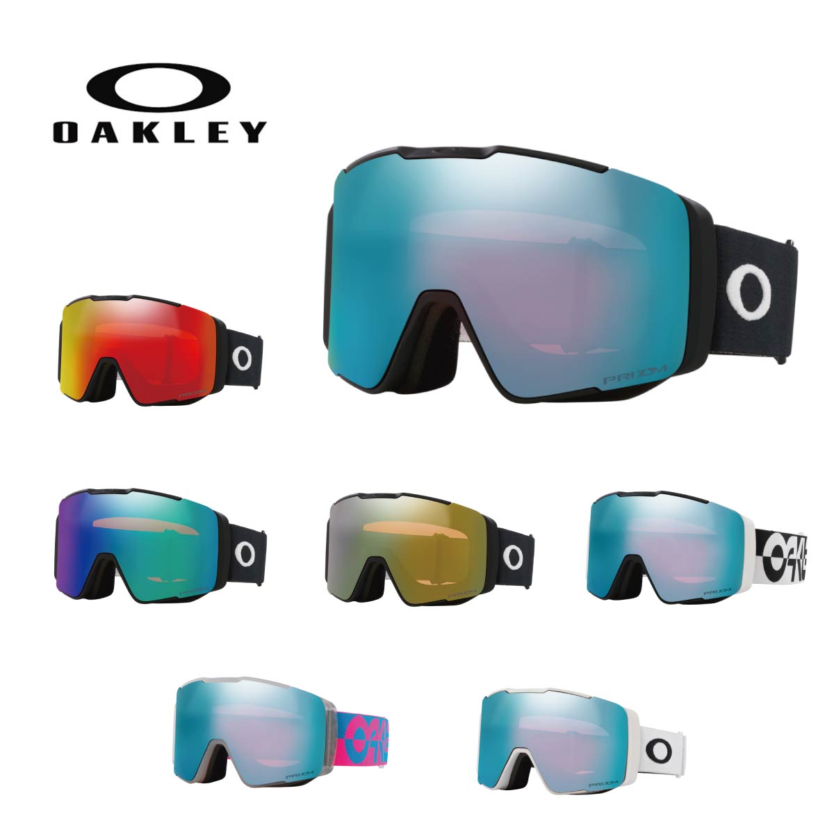 スキーゴーグル オークリー ゴーグル OAKLEY メンズ レディース ＜2025＞ OO7143A / LINE MINER PRO L ASIA【ASIAN FIT】【スペアレンズ付】 日本正規品