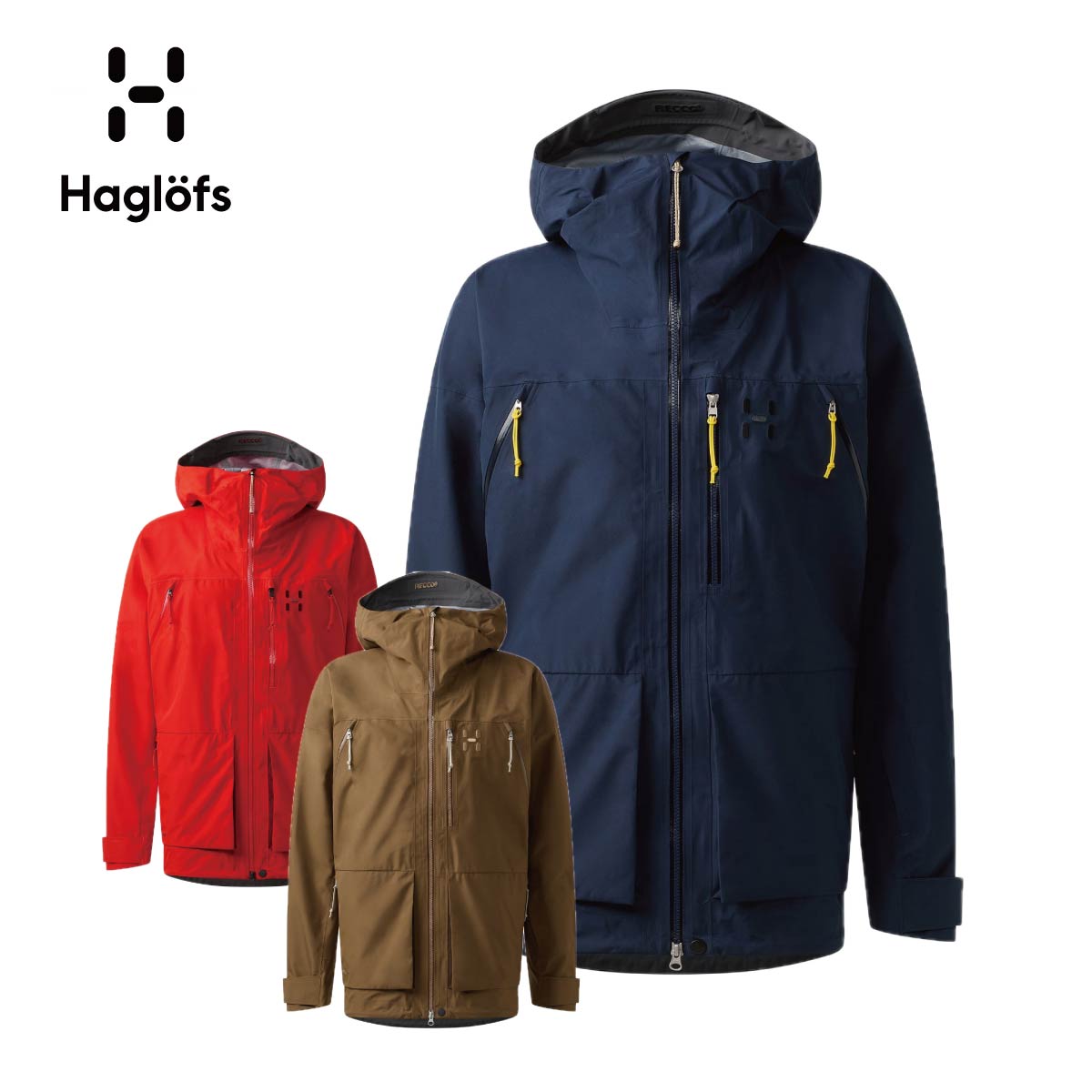 Haglofs ホグロフス スキーウェア ジャケット メンズ ＜2026＞ 607791 / Vassi GTX II Jacket Men / ヴァッシ ゴアテックス II ジャケット メン【GORE-TEX】