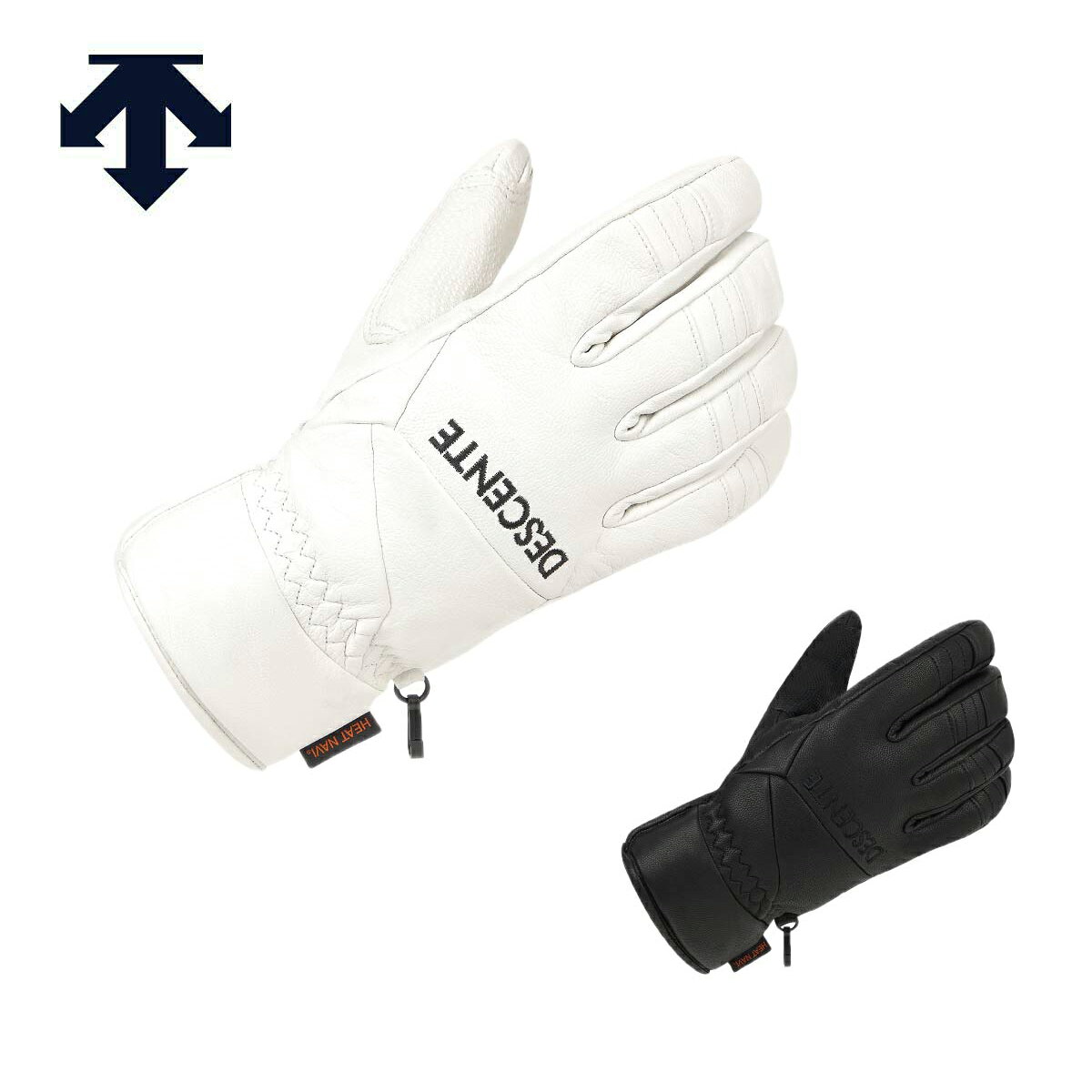 DESCENTE �ǥ���� �������������� ��� ��ǥ�������2026��DW5FGV01M / 5FINGER LEATHER GLOVE ����������