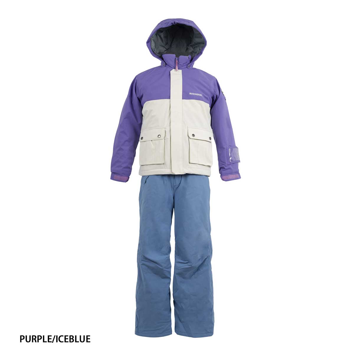 スキーウェア キッズ スノーウェア ジュニア ROSSIGNOL ロシニョール 上下セット JR GIRL SUIT / RLMJS04 2