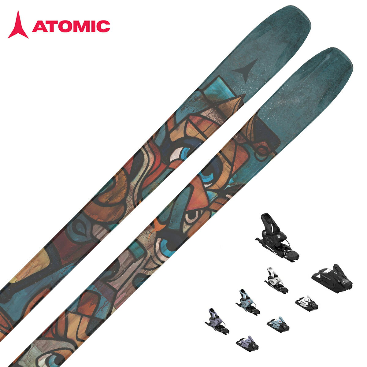 ATOMIC アトミック スキー板 メンズ レディース＜2026＞Bent 90 / [ AA0030696 ] + サロモン STRIVE 12 GW ビンディング セット 取付無料
