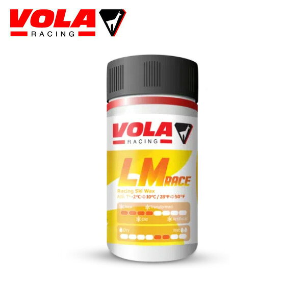 メーカー希望小売価格はメーカーカタログに基づいて掲載しています VOLA ボラ スキー リキッド ワックス■LM Race YELLOW■カラー：YELLOW■サイズ：100mlAIR -25°C ＞ -10°C / -13°F ＞ 14°F ※メーカー企画書の情報で商品登録を行っております。予告なしに商品名と仕様変更される場合がございます。