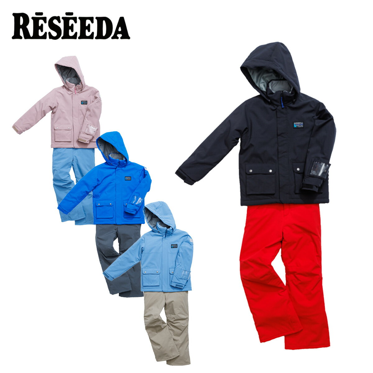 RESEEDA レセーダ スキーウェア ジュニア 上下セット＜2024＞RES76500 / JUNIOR SKI SUIT