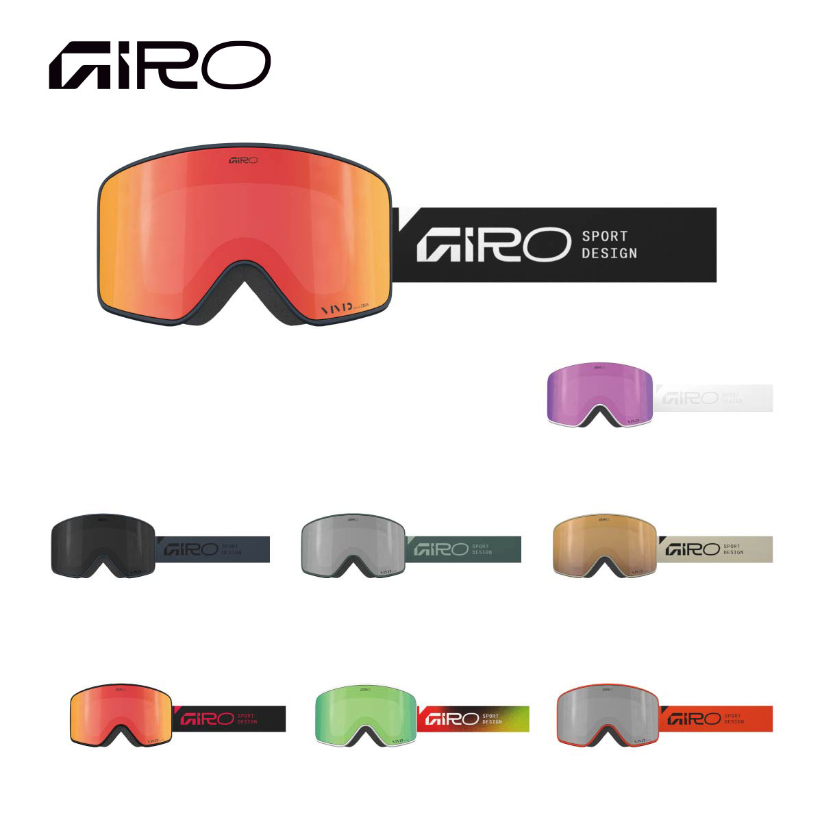 楽天市場】giro ゴーグル（カラーオレンジ）の通販