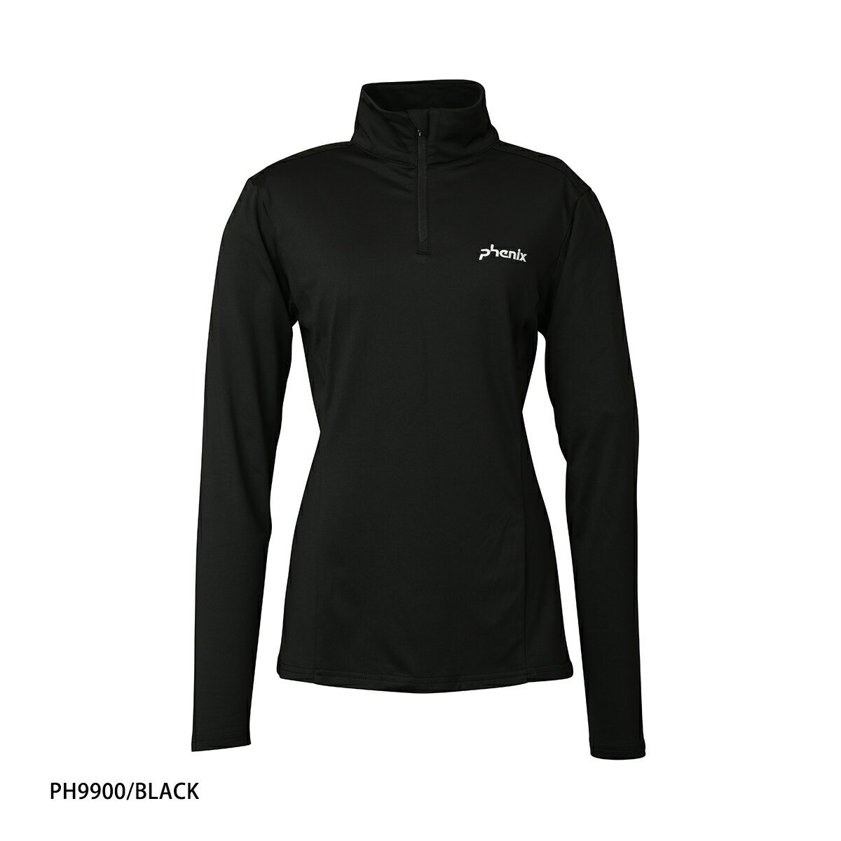 PHENIX フェニックス スキーウェア アンダーシャツ レディース＜2026＞ESW25LS62 / Basic Set-in Sleeve 1/2 Zip Tee 3